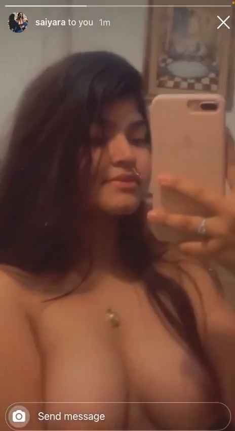 Super Hot Saiyara Influencer Nude MMS Leaked