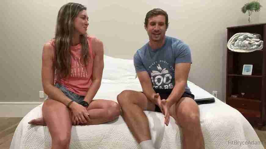 Bryce Adams fitbryceadams sex with boyfriend on bed onlyfans leaked video