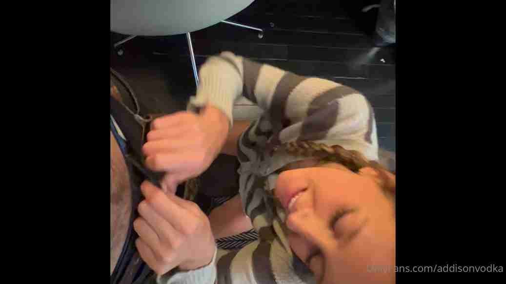 Addison Vodka with Cubbi Thompson in incredible pussy ride sex video