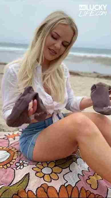 Vic Marie beautiful blonde california beach babe fuck