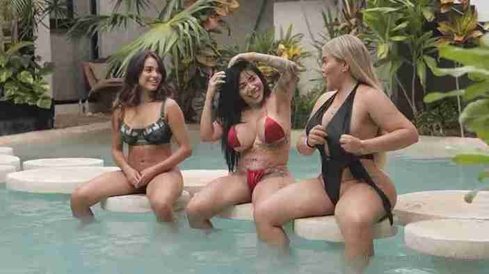 Desiree Gonzalez Wild Group Sex in Swimming Pool – Hot Fucked Scene Full of Passion