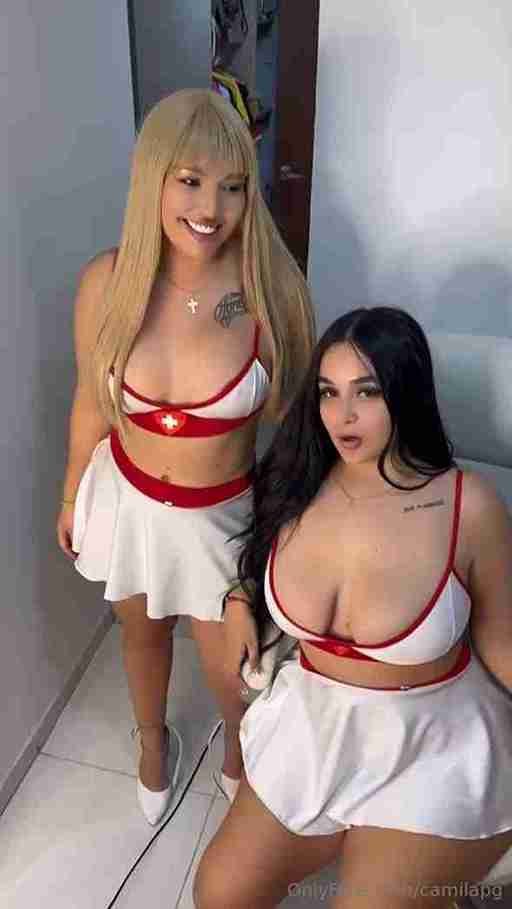 Camilapg Hot Lesbian Beauty in Leaked Girls Sex Scene Gets Wildly Fucked in Nude Porn Video